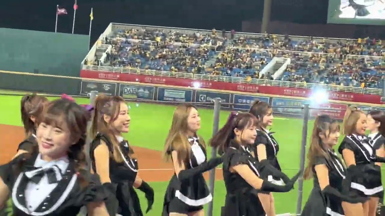 20221105台灣大賽G1樂天女孩東下中場舞