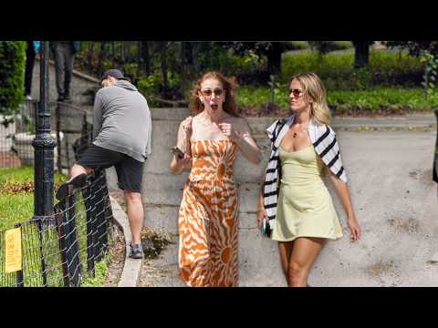 Funny FART Prank In New York Wingardium FARTiosa