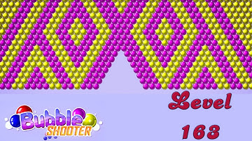 Bubble shooter Level 163 Gameplay | Bubble Shooter Game | Gameawy Games #bubbleshooter