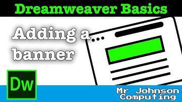 Dreamweaver Basics 06 - Adding a banner