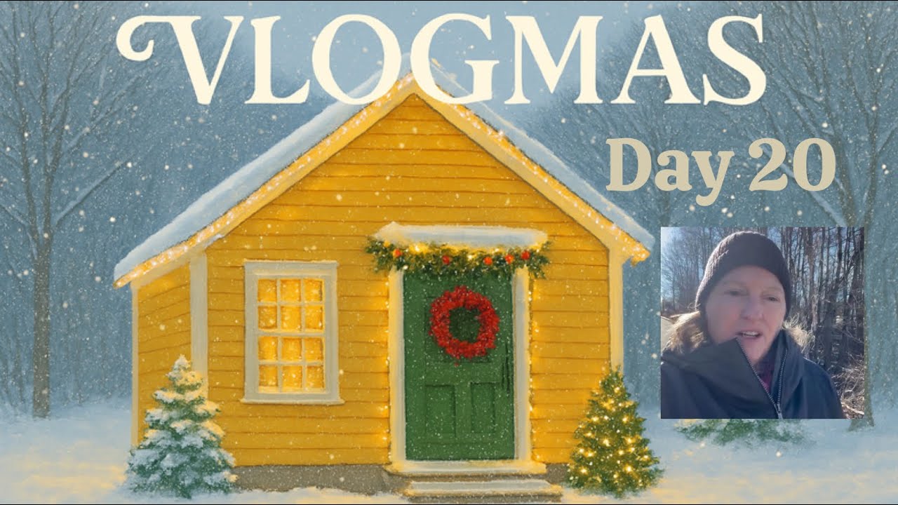 🎄Vlogmas 2025: Day 20 - a peaceful morning and plans for day 21