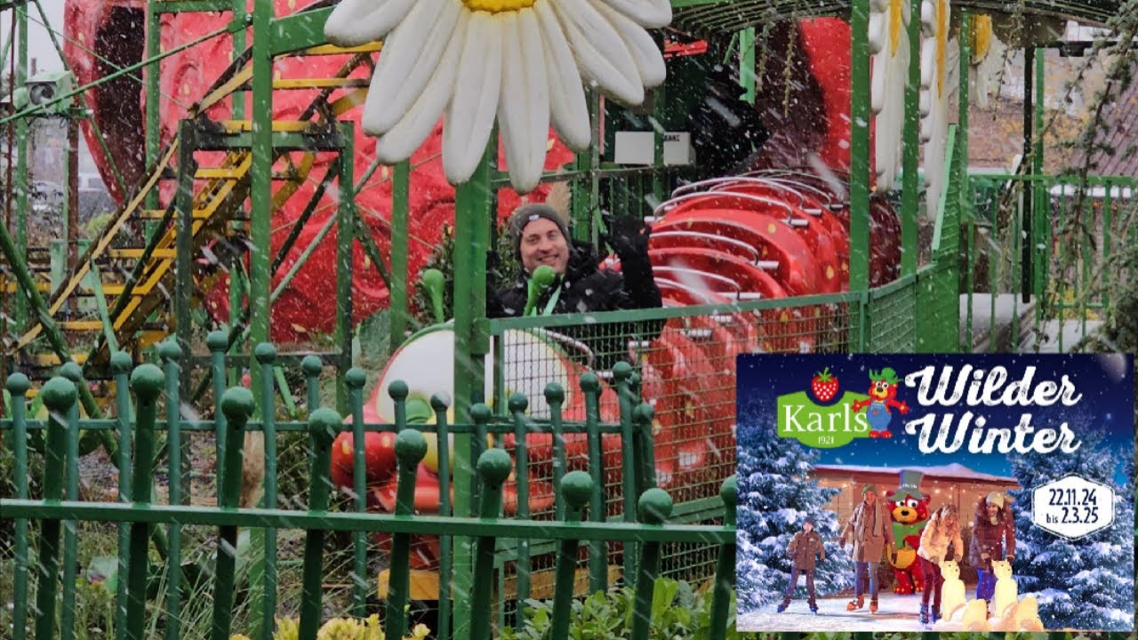 Karls Wilder Winter in Rövershagen - Die größte Eisbahn aller Zeiten und alle Attraktionen - Vlog