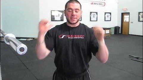 Front Squat Technique: Squat Down, Elbows Up