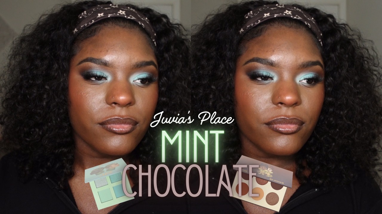 Juvia's Place Mint Chocolate Make Up Look 