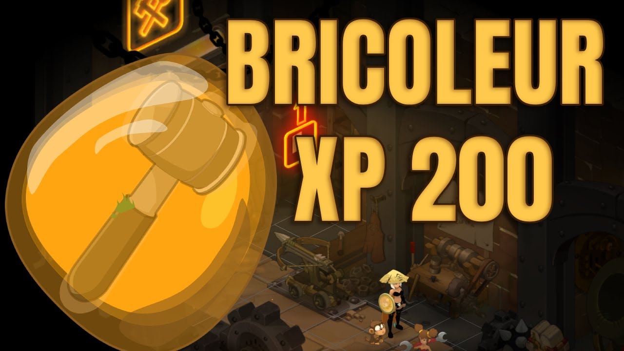 XP Bricoleur 50 à 200 pour 400 000 KAMAS
