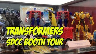 SDCC 2018 Booth Tour: Hasbro Transformers area