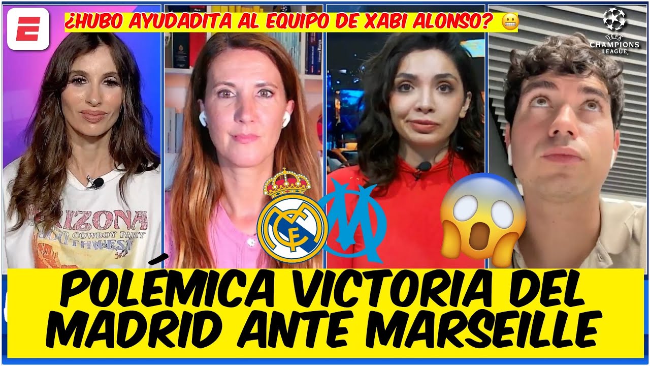 Real Madrid GANÓ con POLÉMICA y SUFRIENDO ante Marsella en el arranque ...