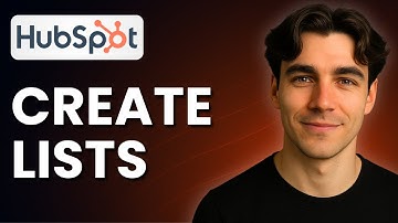 How To Create Lists In HubSpot (Tutorial 2025)