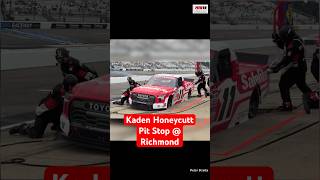 Kaden Honeycutt Pit Stop @ Richmond Raceway #Shorts
