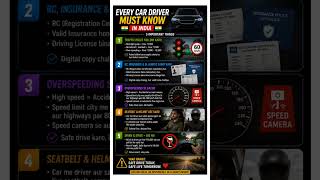 🚗 Every Car Driver in India Must Know These 5 Things! 🇮🇳⚠️#carsindia #drivingtips #trafficrules #roa