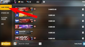 How to send friend request and accept friend request in free fire [ Garena free fire ]