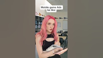 Advertenties voor mobiele games zijn als😂