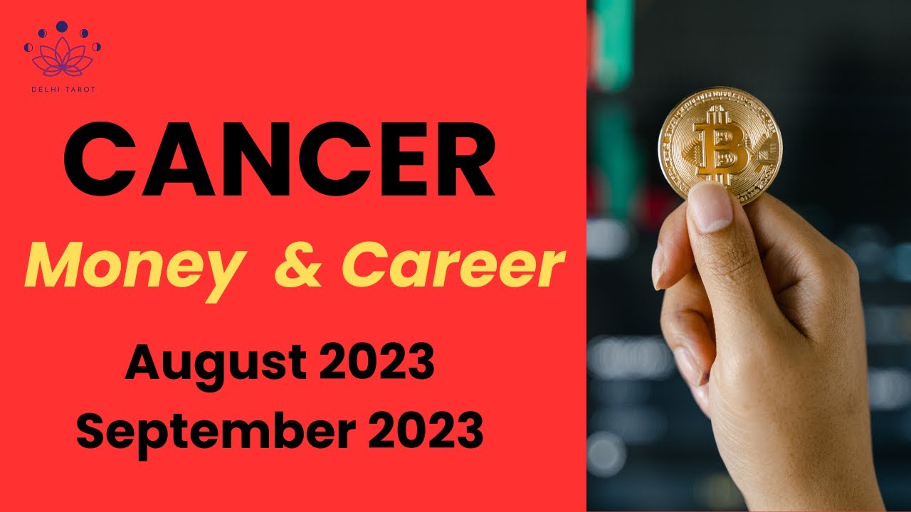 Cancer August-September 2023 Money & Career Tarot Forecast| Huge Positive Career Changes for Growth