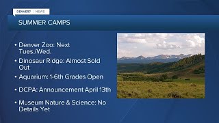 Summer camp registration opening