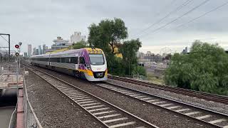 Vline Vl130 Speeds Through South Kensington Station To Waurn Ponds