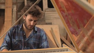 Jean Rondeau plays Bach's Chaconne on harpsichord for his debut album IMAGINE