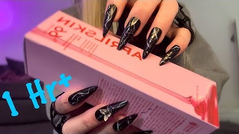 ASMR 1 HOUR Tapping & Scratching on Random Items (Triggers, No Talking)