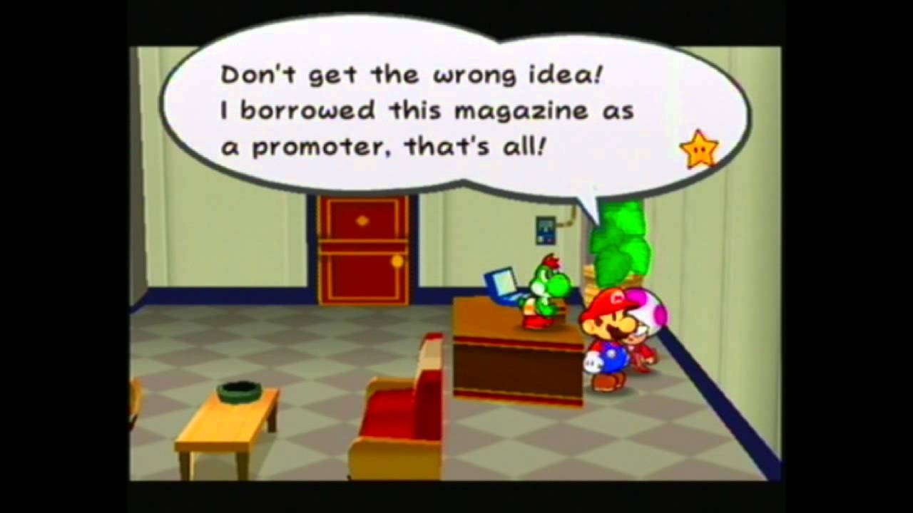 Paper Mario TTYD Trouble Center 23 I must have that