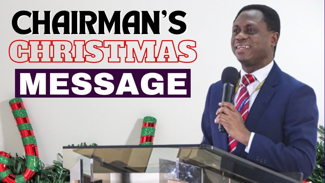 Aps Eric Nyamekye - Chairman's Christmas Message By The Chairman of The Church of Pentecost COP 2021