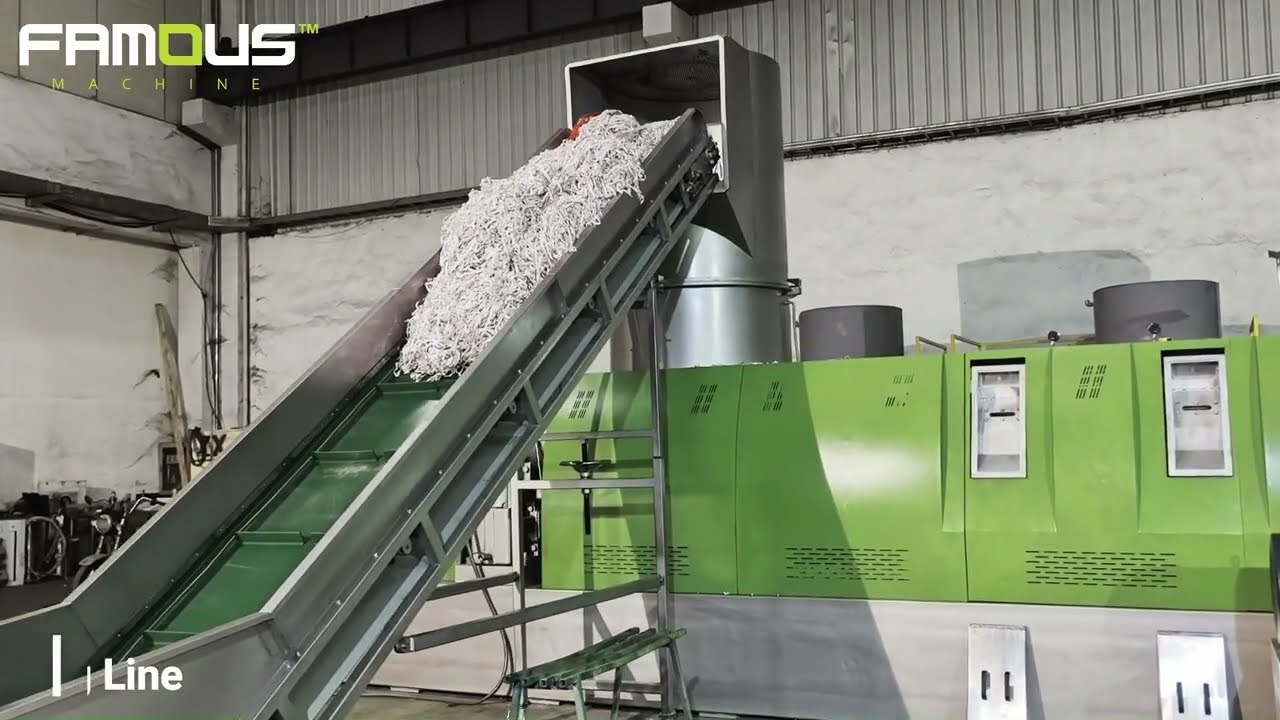 pp film pelletizing line/pp film granulation line/pp film granulating line