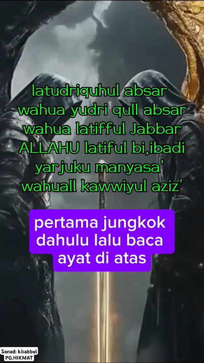WIRID AMALAN ,, HALIMUN DARI ORANG² yg MEMBINASAKAN. #viral #shorrt #amalan #doa