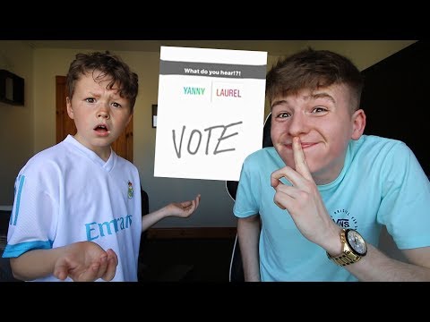 YANNY or LAUREL *PRANK* on Little Brother