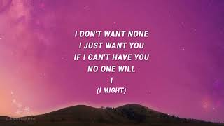 SZA - I might kill my ex (Kill Bill) (Lyrics)
