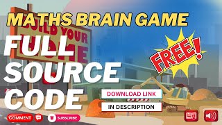 FREE Construct 3 Math Game Source Code 🔥 Educational Game Project