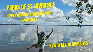 NEW Walk In Campsites - Parks Of The St Lawrence Upper Bird Sanctuary Campground