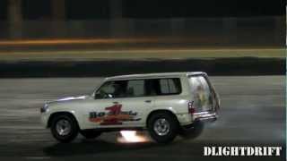 Nissan Patrol Drifting at QRC - استعراض فتك ثبوت خامس في حلبة قطر