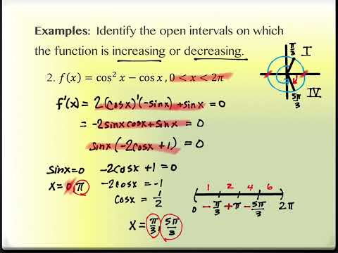 3.3 Increasing and