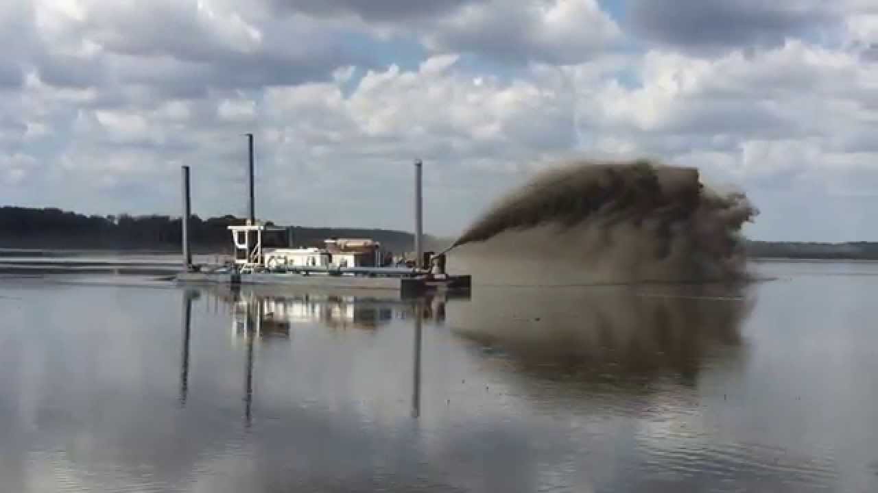 Ellicott 460SL Dredges - Restoration of Wildlife Refuge