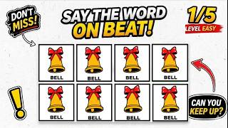 Say The Word On Beat Challenge 🔥 | 99% Failed… Are You The One? 🏆 (PART 13)
