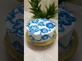 Flower Painting Cake #sweetheartcookinginstitute #chefmanjushah #suratcakes #paintingcake