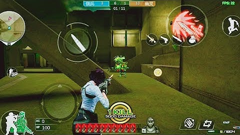 Crossfire Mobile Offline | Hero Mode HMX Merida Map Bot Match Offline fps FPS TPS  Android Gameplay