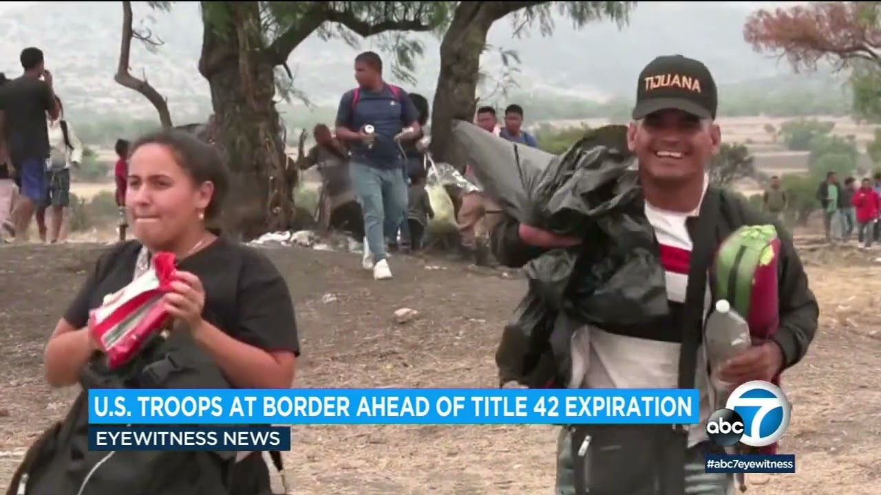 US troops at border ahead of Title 42 expiration