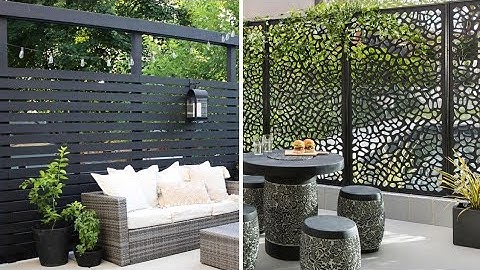 Patio Privacy Wall Ideas to Enhance Your Outdoor Retreat