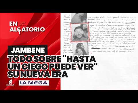 "Hasta un ciego puede ver": lo NUEVO de JAMBENE 🎶 Su esencia más pura 🔥 | En Aleatorio