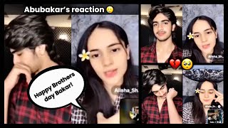 Happy Brothers Day "Abubakar Bhai" | Abubakar’s reaction | Brothers day wish to Abubakar on live