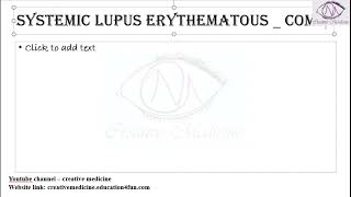 Lec 16 Systemic Lupus Erythematous   Complement  mp4 || Rheumatology || Rheumatology