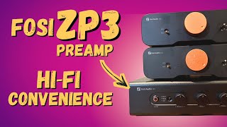 Fosi ZP3 - Preamps = Convenience