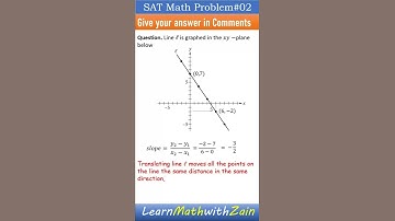 SAT Math Problem 2 | Learn Math with Zain