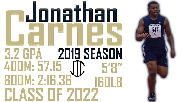 Jonathan Carnes C/O 2022 Track Recruit Freshman Hi...