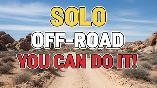 Beginner Solo Jeep Run - Vulture Mine Trail Arizona Off-Road screenshot 5