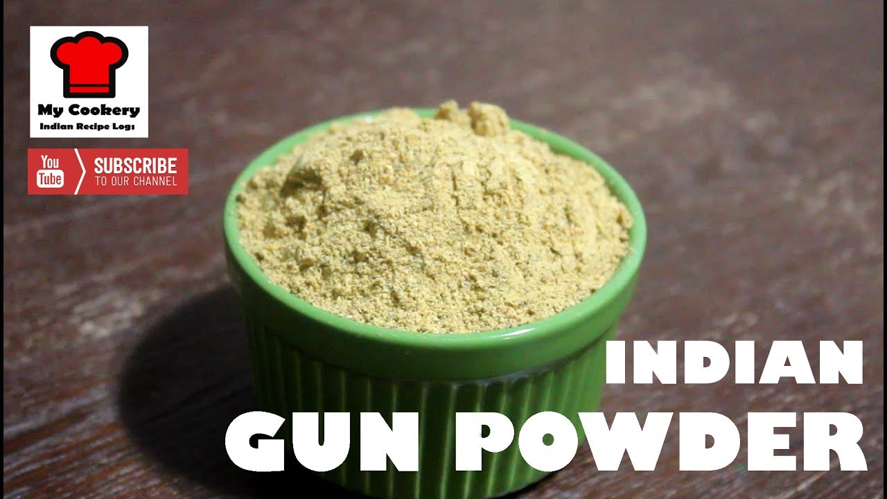 How to make Indian Gun Powder My Cookery Indian Recipe Logs 21
