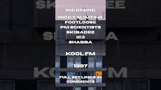 1997 Nicky Slimting, Footloose, PM Scientists, Skibadee, IC3 &amp; Shabba  #koolfm #jungle #drumandbass