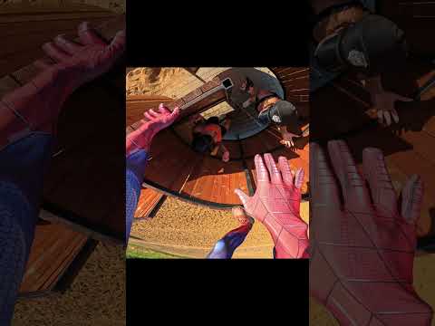 Spider Man Vs Police Girl In Love English Version Spiderman Crazygirl Funny Policegirl Police