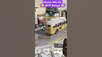 Mythic MG-42 😒 WTF Reload 🤯 #shorts #callofdutymobile #codm