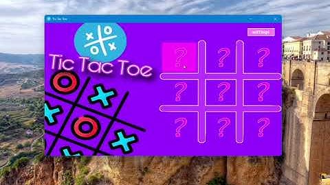 Tic Tac Toe Game in C# .NET with AI – My Project Showcase
