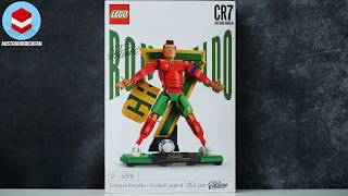 LEGO Editions 43016 Cristiano Ronaldo – Football Legend - LEGO Speed Build Review